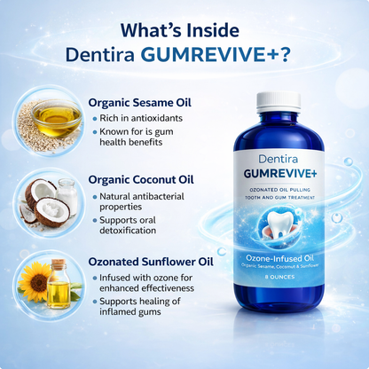 Dentira GUMREVIVE+ Ozonated Oil Pulling